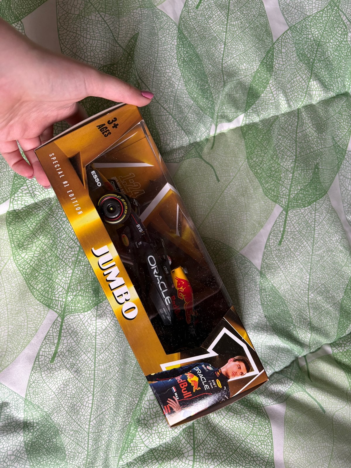 Max verstappen red bull auto RB18, Ophalen of Verzenden, Zo goed als nieuw, Bburago