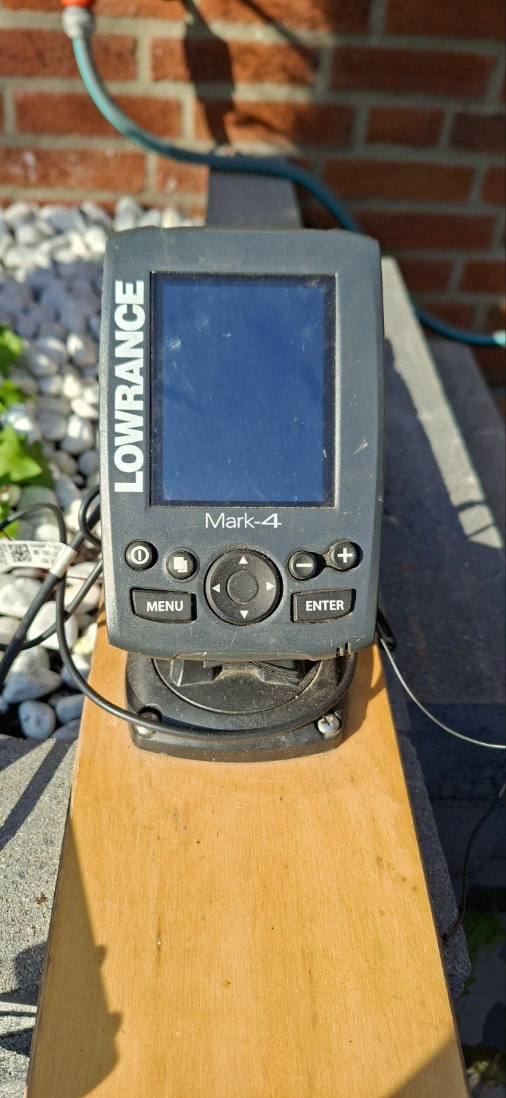 Lowrance Mark-4 Fishfinder/Dieptemeter, Ophalen, Gebruikt, Overige typen