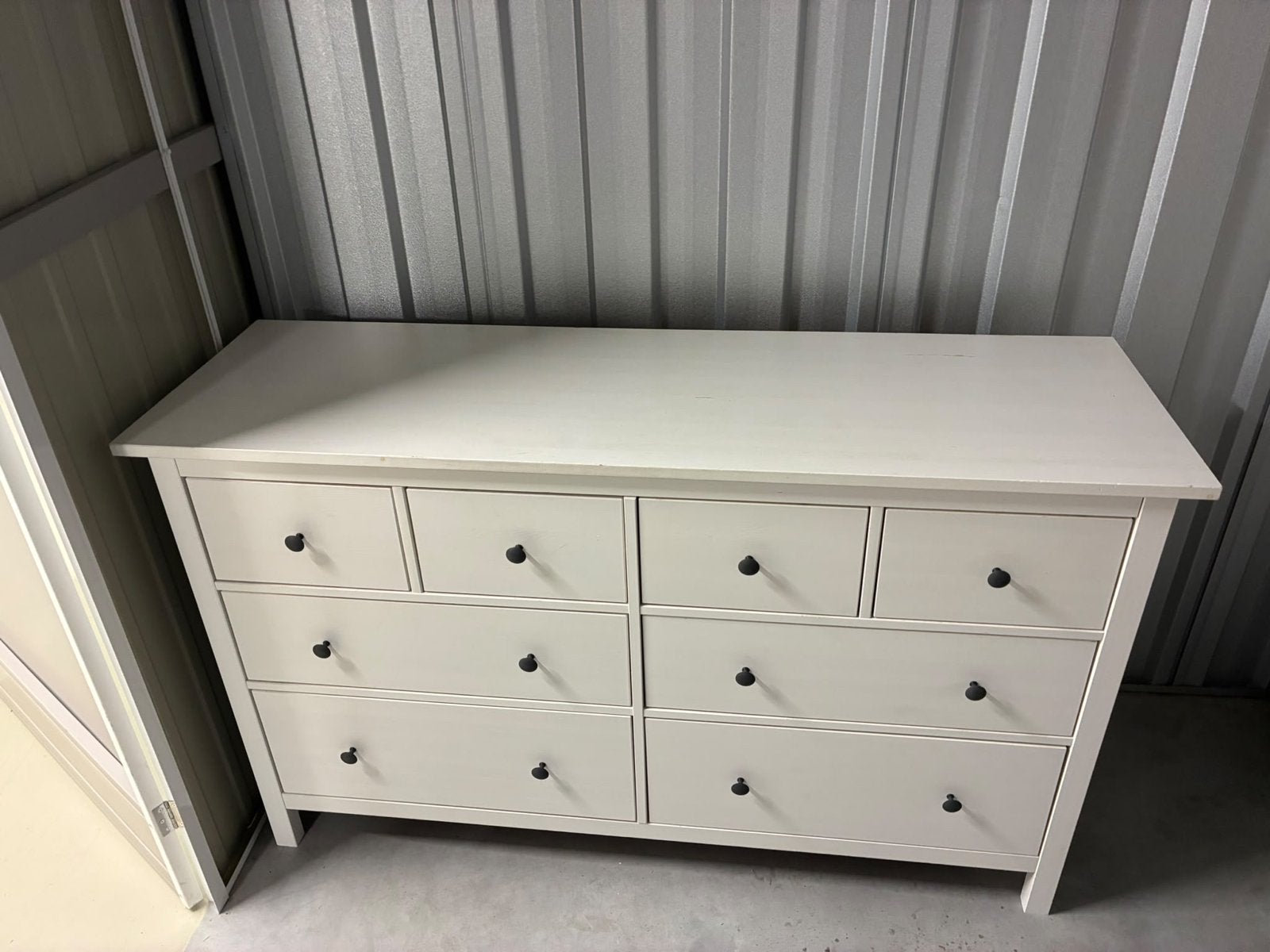 Ikea Hemnes Ladekast met 8 lades, Ophalen, Gebruikt, 5 laden of meer, 150 tot 200 cm