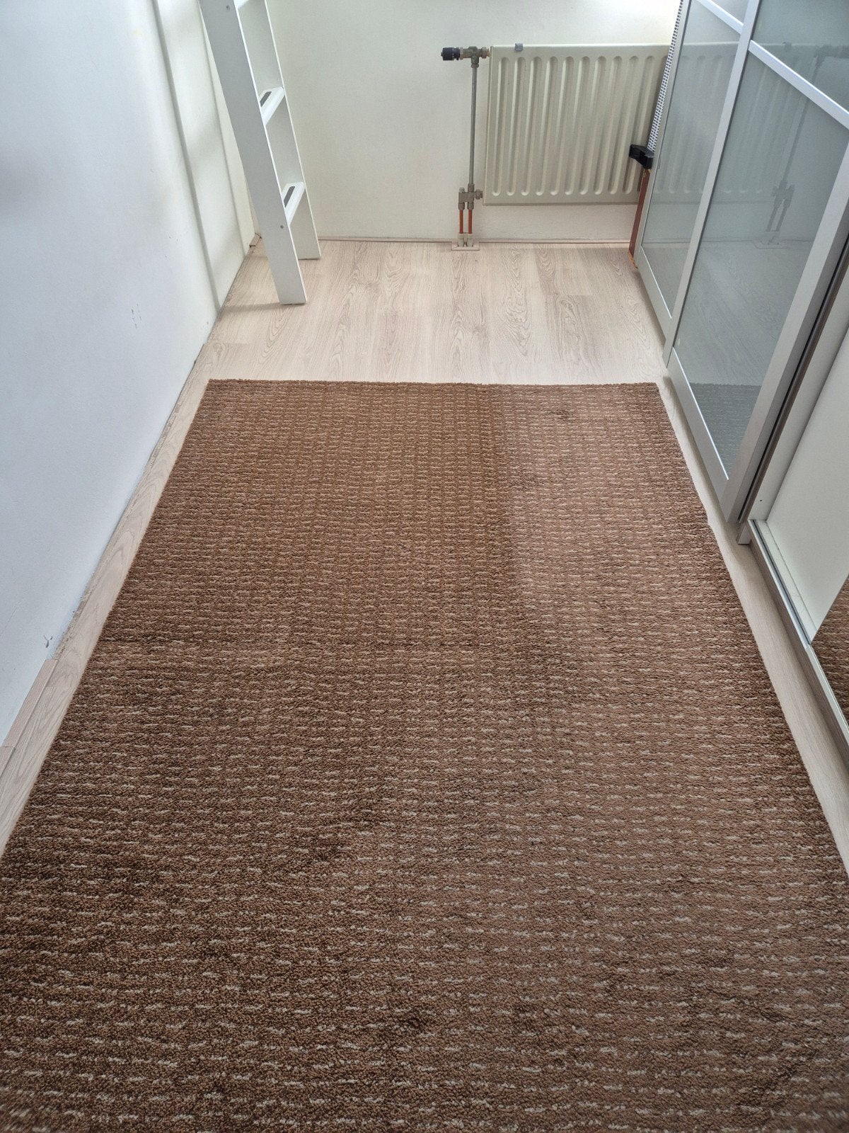 Ikea Langsted kleed - Bruin, 133x195 cm, Ophalen, 100 tot 150 cm, Bruin, Zo goed als nieuw