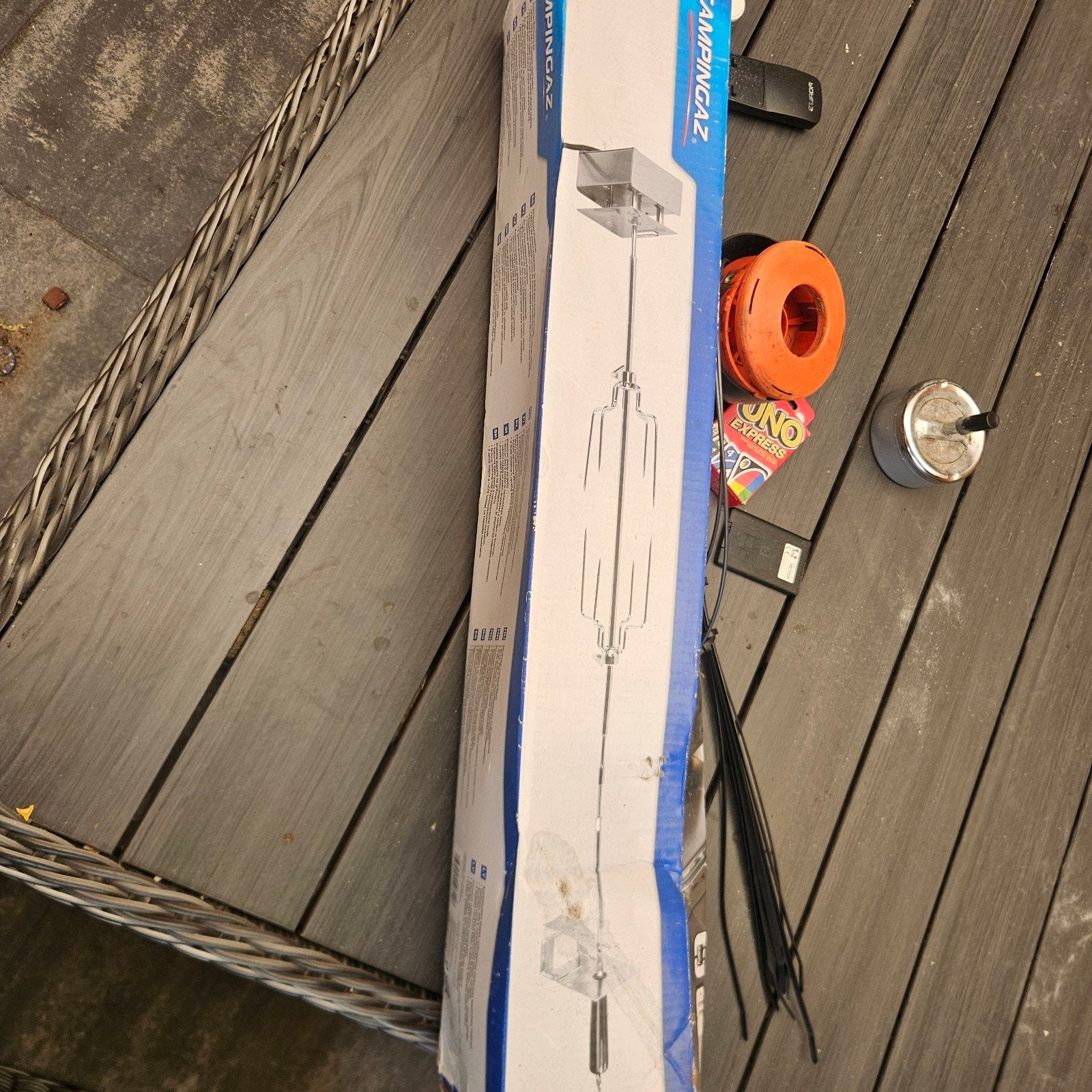 Elektrische spit nieuw in doos - Campingaz, Ophalen, Nieuw, Campingaz