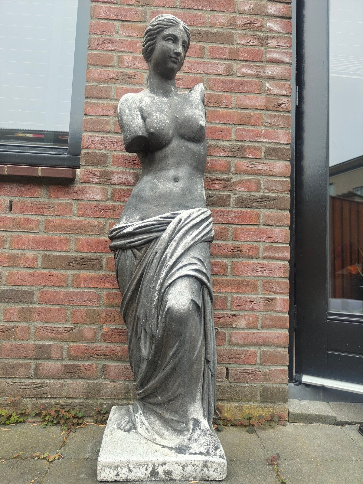 Klassiek Vrouwenbeeld - Venus de Milo Stijl, Antiek en Kunst, Kunst | Beelden en Houtsnijwerken, Ophalen, Weerbestendig, Beeld