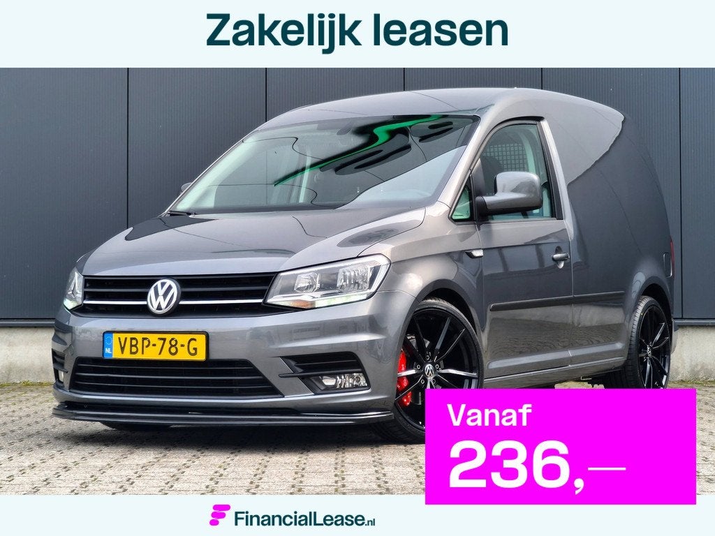 Volkswagen Caddy 2.0TDI 180PK AIRCO ACC PDC SPORTPAKKET CHIP, Stof, Gebruikt, 4 cilinders, Volkswagen