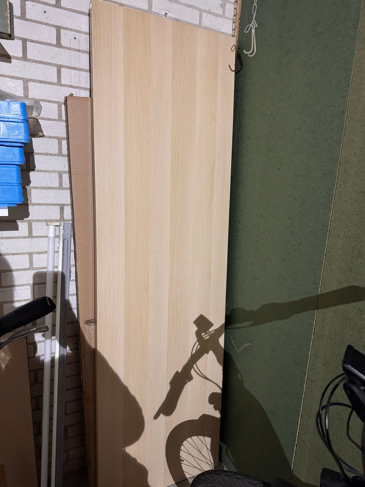 IKEA bureaublad eiken look, Huis en Inrichting, Bureaus, Ophalen, Overige typen, Gebruikt, Spaanplaat of MDF