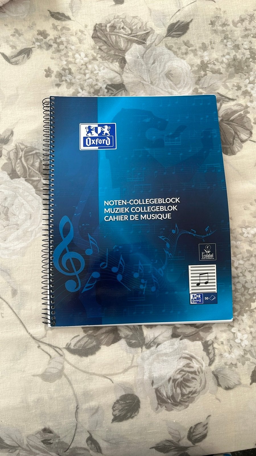 Oxford Muziek Collegeblok - Notenboek, Overige genres, Nieuw, Overige soorten, Overige instrumenten
