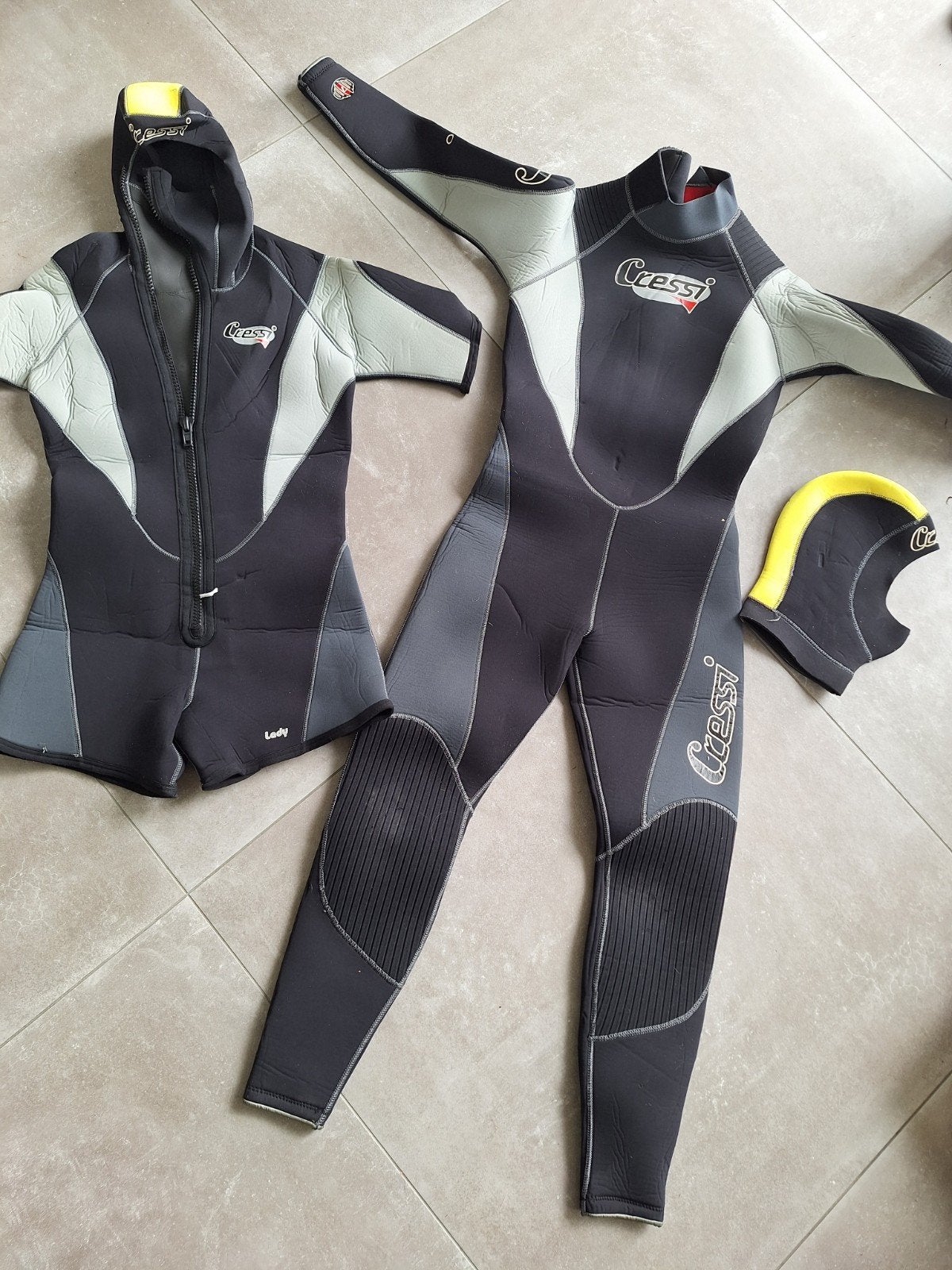 Cressi damesduikpak maat L / 4, Ophalen of Verzenden, Gebruikt, Duikpak