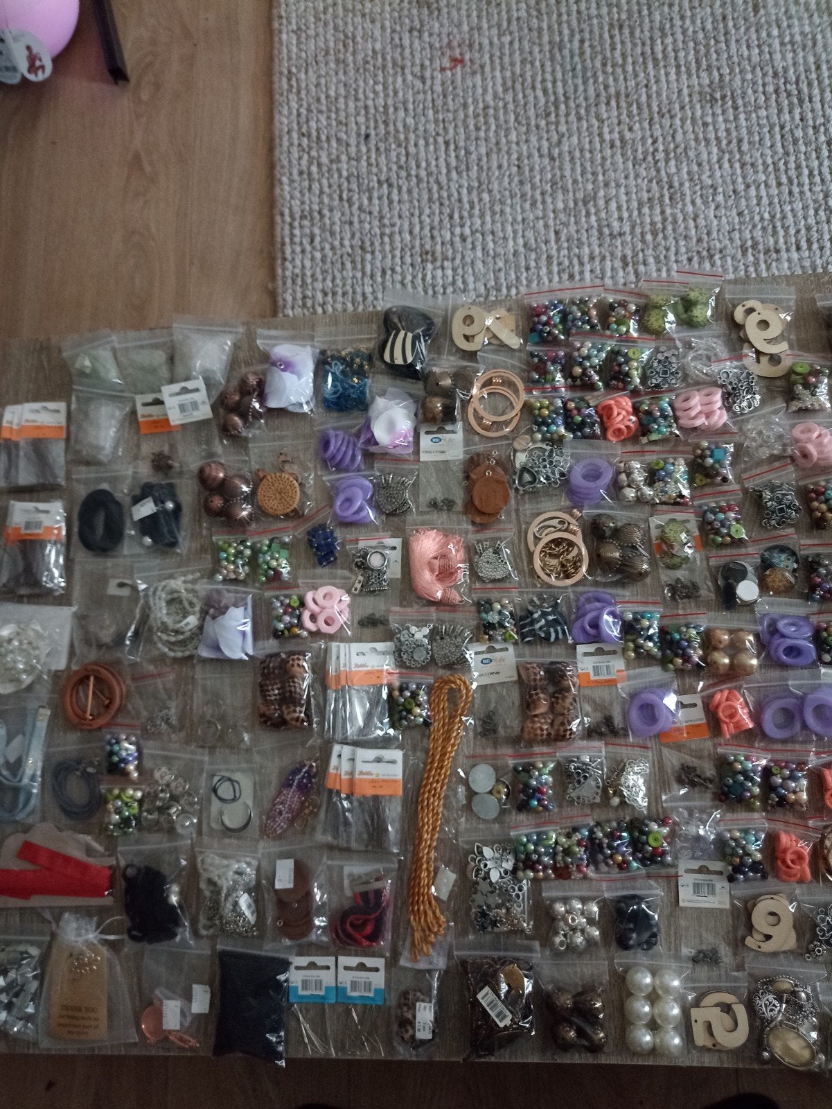 partij kralen en sieraden onderdelen, Ophalen of Verzenden, Nieuw, Kraal