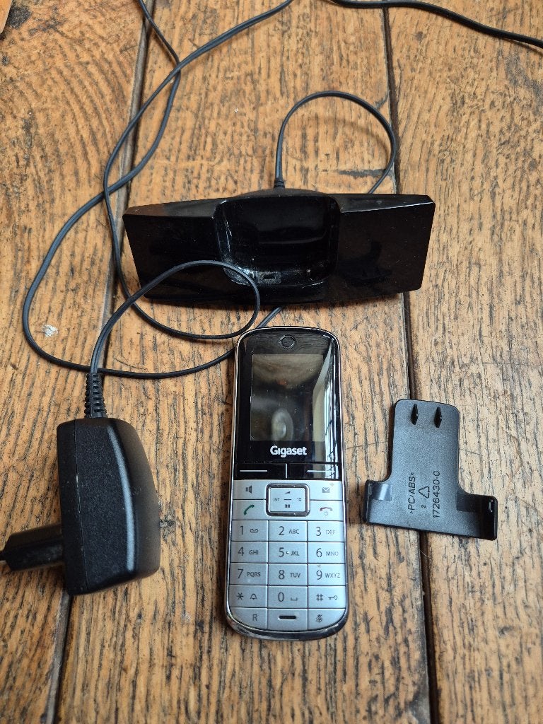 Siemens Gigaset SL400A telefoonset, Telecommunicatie, Vaste telefoons | Handsets en Draadloos, Verzenden, Gebruikt, 1 handset