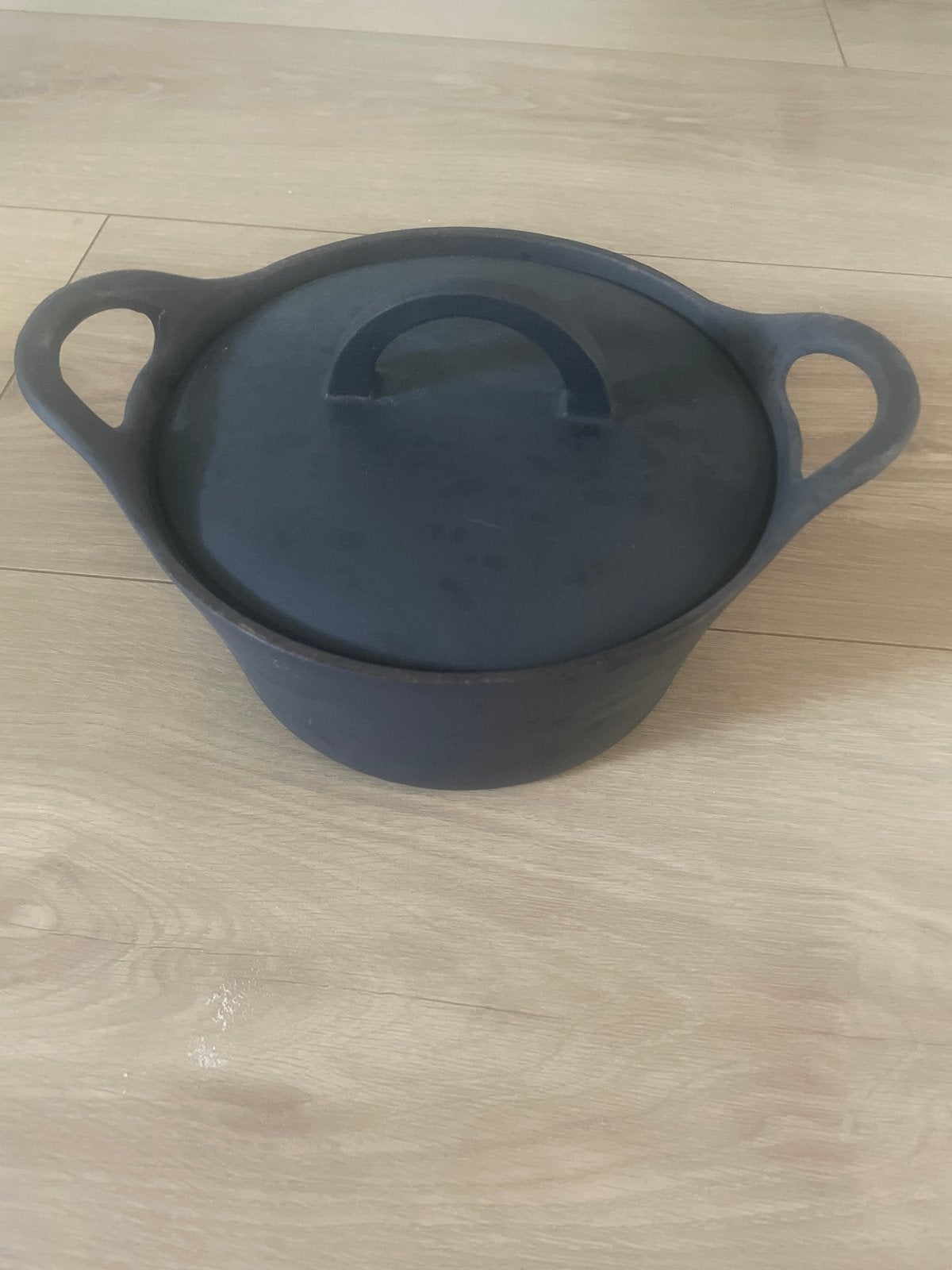 Hackman Gietijzeren Braadpan 20cm, Gebruikt, Met deksel, Ophalen of Verzenden, Overige merken
