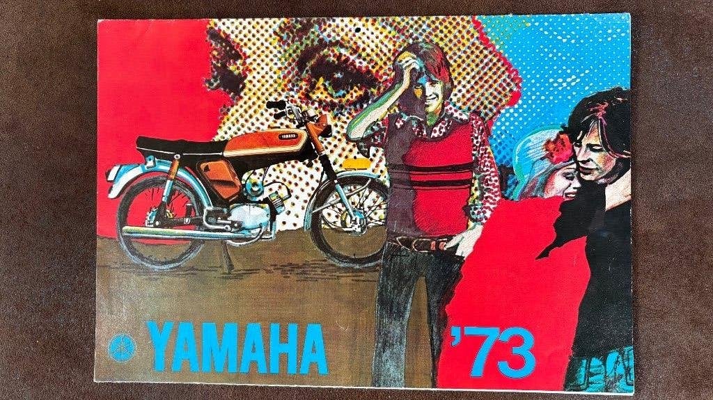Yamaha FS1 folder model 378 bouwjaar 1973, Fietsen en Brommers, Ophalen of Verzenden