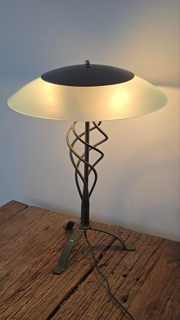 Space Age UFO Lamp – SMC – 80s, Ophalen of Verzenden, Glas, Minder dan 50 cm