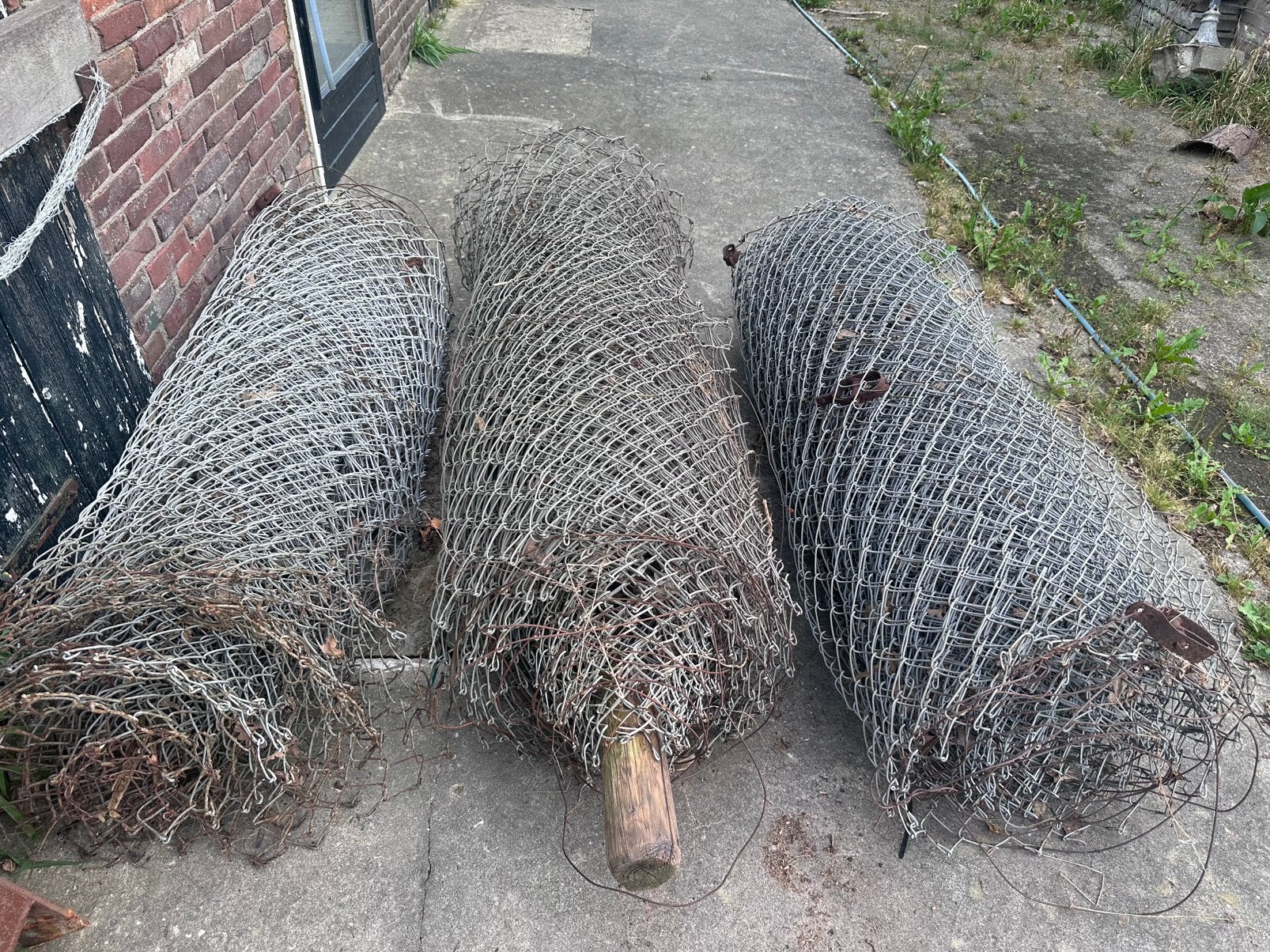 Ca. 50 à 60m harmonicagaas, Ophalen, Zo goed als nieuw, 20 meter of meer
