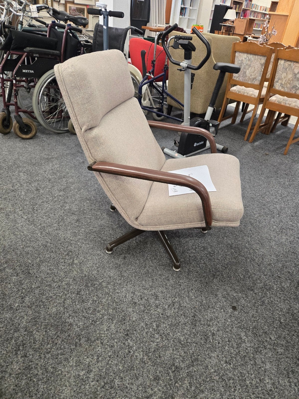 Artifort F141/F142 Draaifauteuil - Geoffrey Harcourt, Ophalen of Verzenden