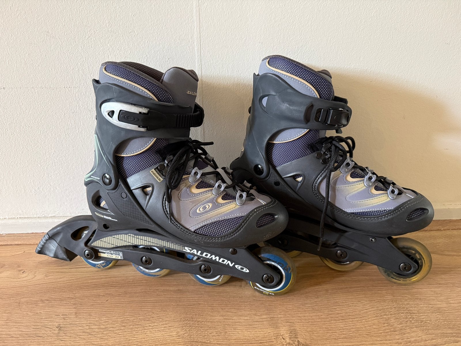 Salomon DR 85 Inline Skates, Ophalen, Salomon, Zo goed als nieuw, Inline skates 4 wielen