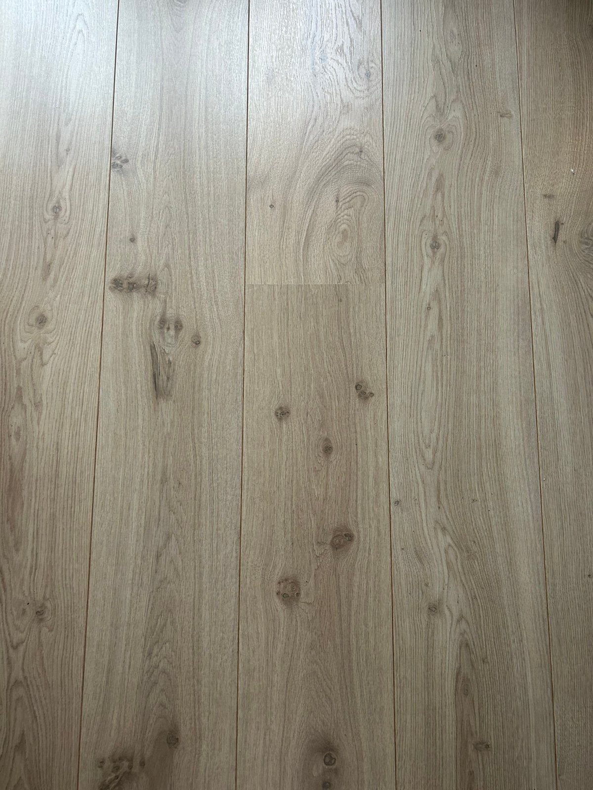 Laminaatvloer 42 m2 licht eiken, Doe-het-zelf en Verbouw, Vloerdelen en Plavuizen, Ophalen, Gebruikt, 10 m² of meer, 10 tot 30 cm