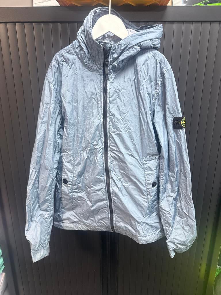 Stone Island zomerjas - Maat 14 / 170, Ophalen of Verzenden, Gedragen, Overige maten, Grijs