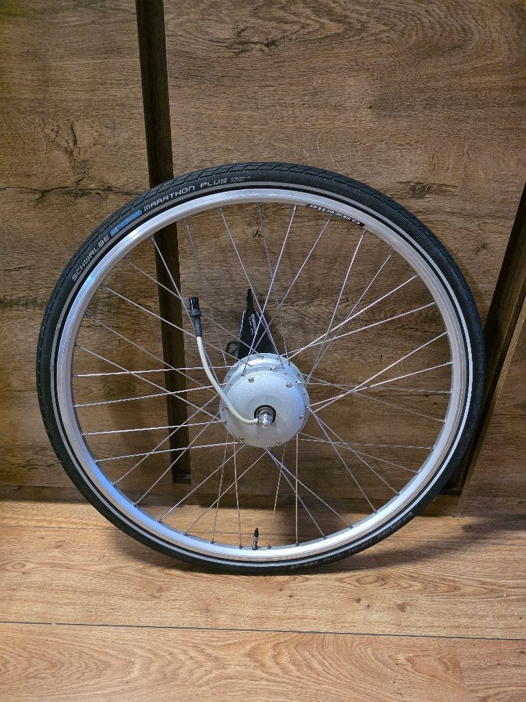 Gazelle voorwiel met motor 28 inch - Werkt uitstekend, Fietsen en Brommers, Ophalen of Verzenden, Elektrische fiets, Motor