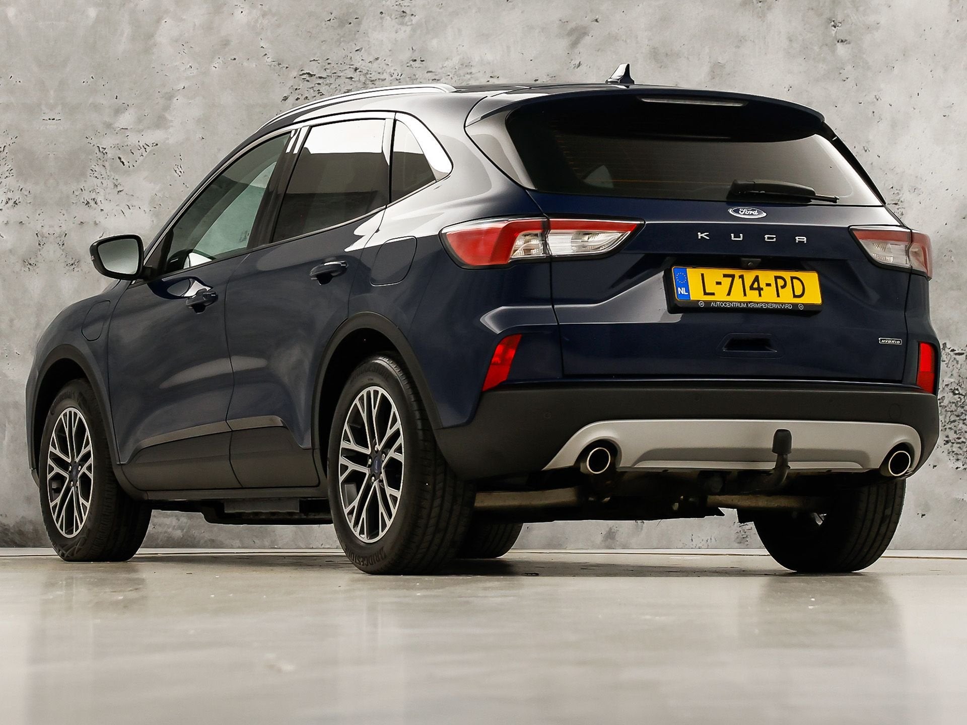 Ford Kuga 2.5 PHEV Titanium 225Pk Automaat (VIRTUAL COCKPIT,, Stof, Gebruikt, Blauw, Bedrijf
