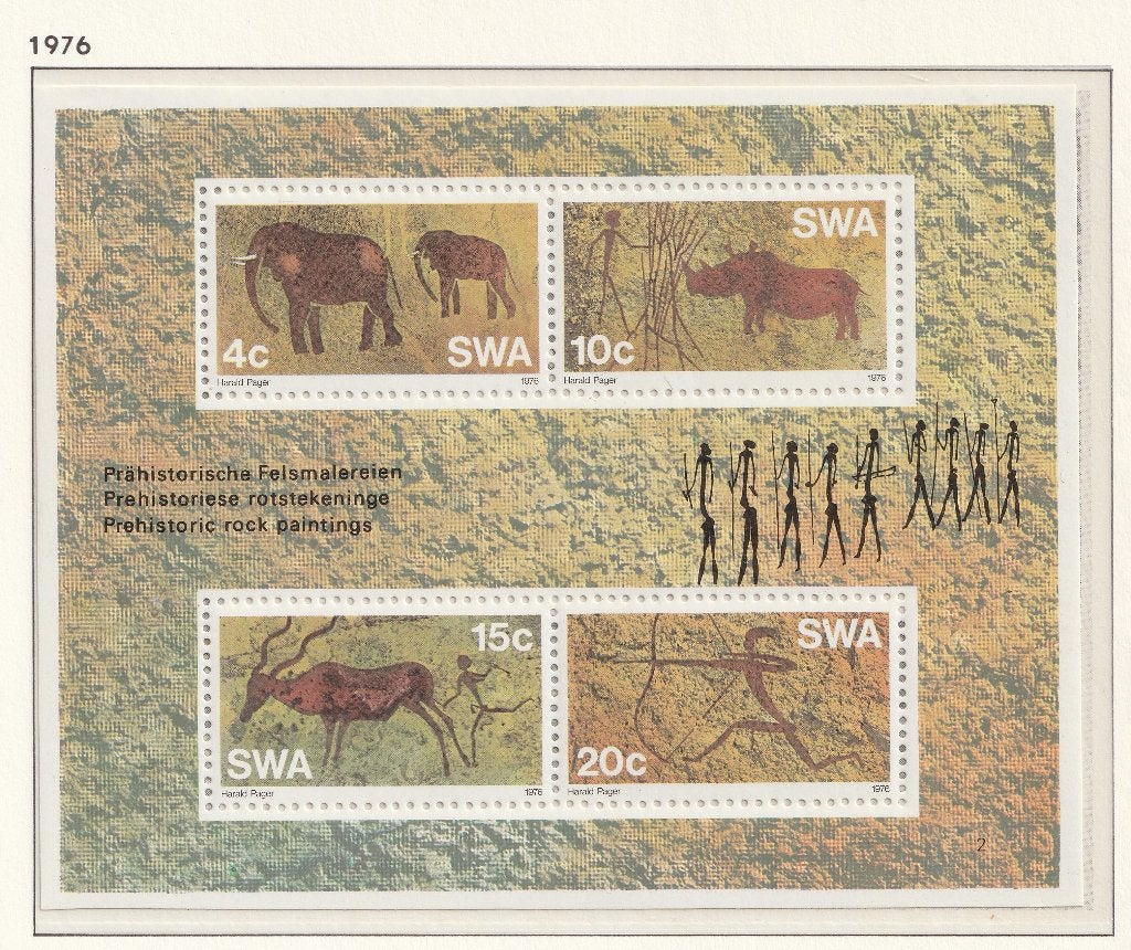 Zuid W. Afrika Michel nr. Blok 2 Postfris, Verzenden, Zuid-Afrika, Postfris
