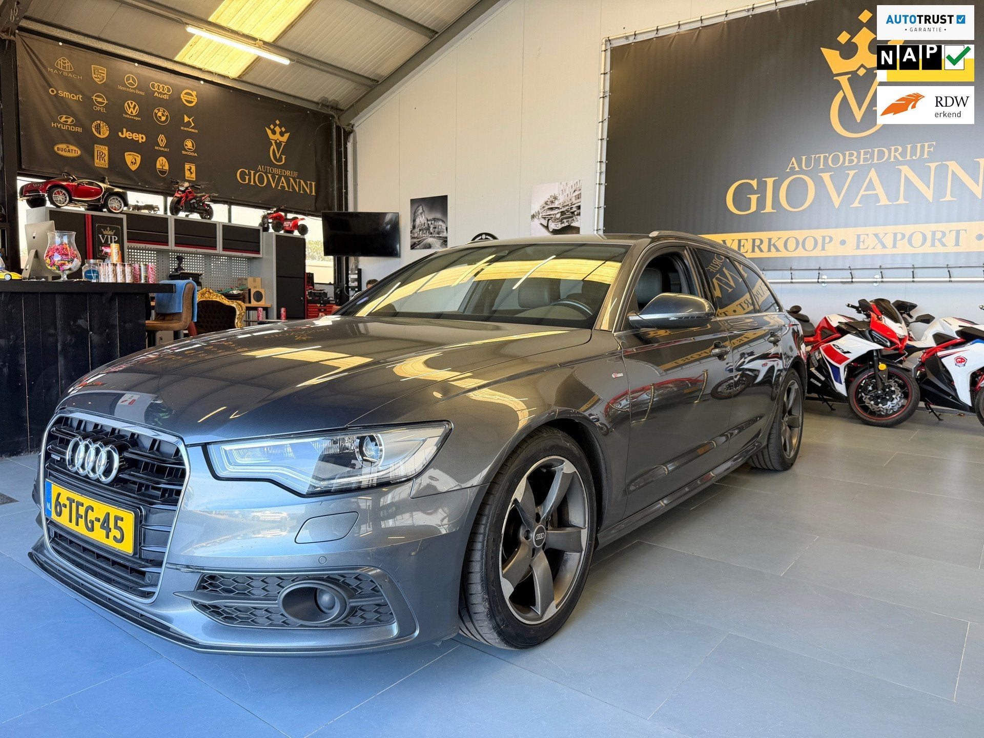 Audi A6 Avant 2.8 FSI quattro Sport Edition INRUIL MOGELIJK., Auto's, Audi, Gebruikt, 2773 cc, Leder en Stof, Origineel Nederlands