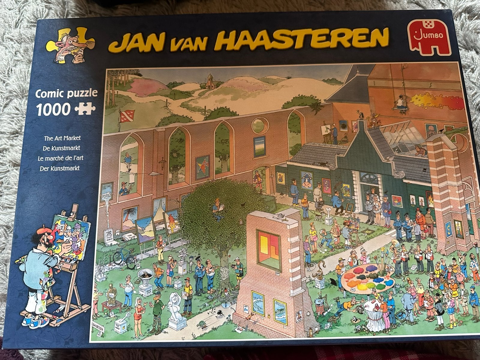 Jan van Haasteren Puzzels - 1000 stukjes - Diverse edities, Ophalen, 500 t/m 1500 stukjes, Gebruikt, Legpuzzel