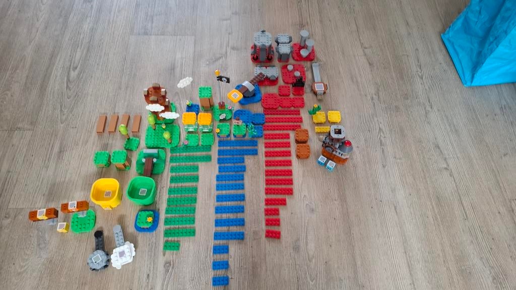Lego Super Mario 2 sets, Ophalen