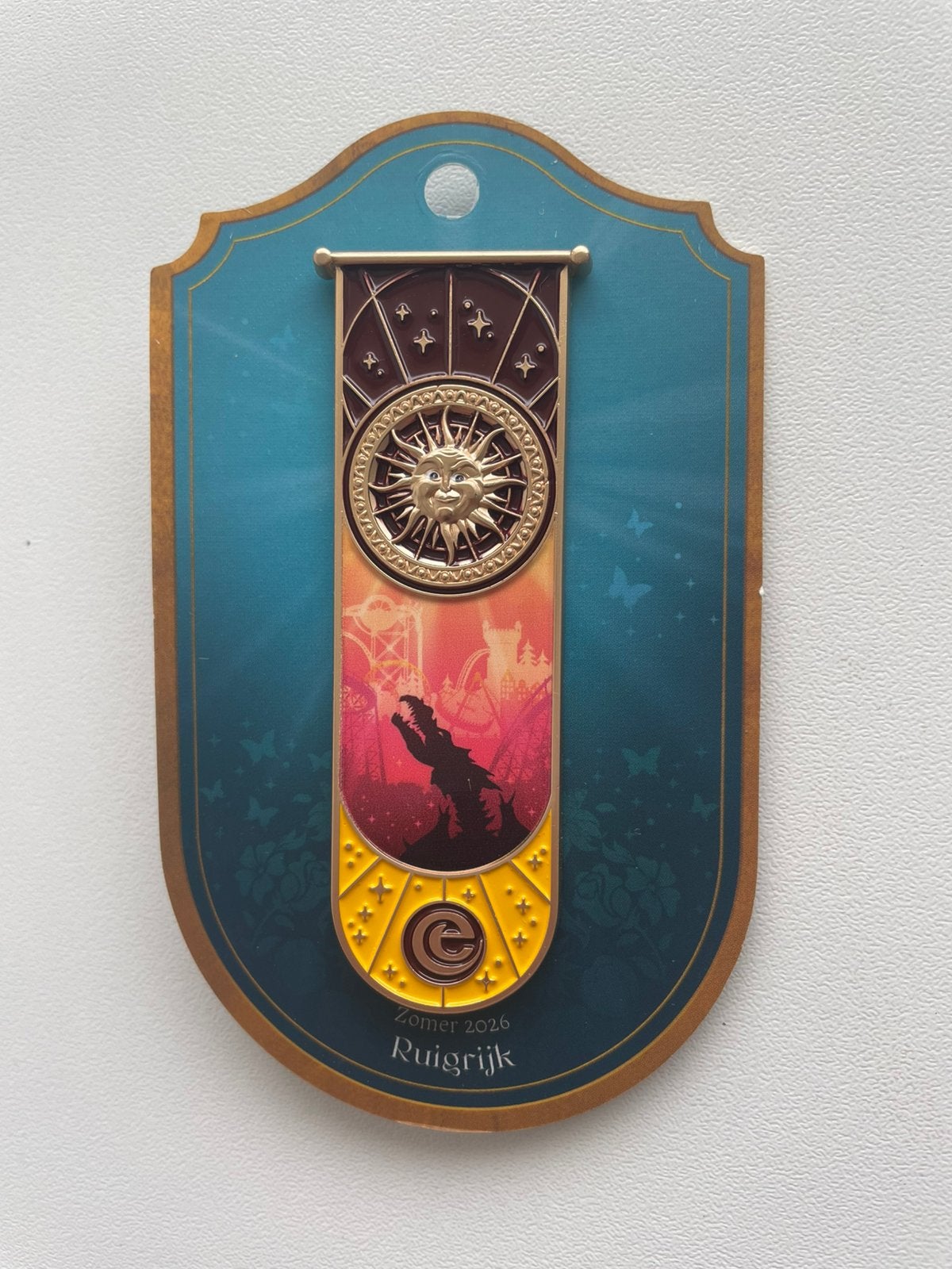 Efteling pin Zomer 2026 Ruigrijk Plein EPP 504 op kaartje, Ophalen of Verzenden, Nieuw, Button of Speldje