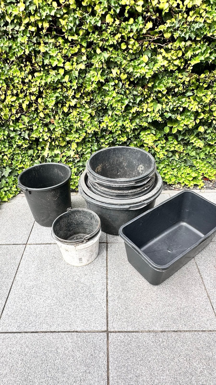 Diverse gebruikte cement kuipen, nog goed bruikbaar, Ophalen of Verzenden, Gebruikt, Overige typen