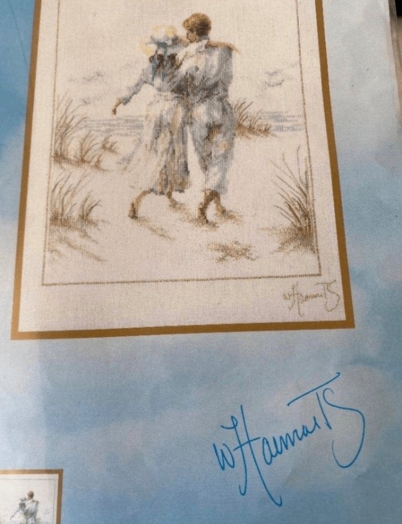 BORDUURPAKKET LANARTE ROMANCE W. HAENRAETS, Verzenden, Nieuw, Handborduren, Borduurpakket