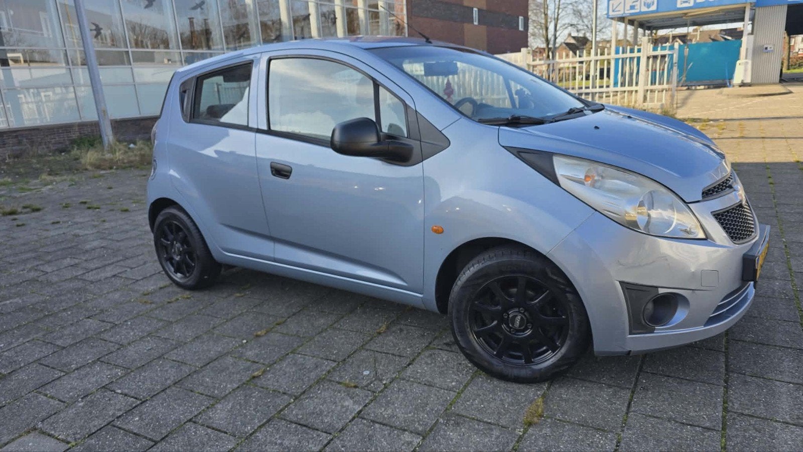 Chevrolet Spark 1.0 Bifuel 2010 Blauw, Voorwielaandrijving, 839 kg, 4 cilinders, Blauw