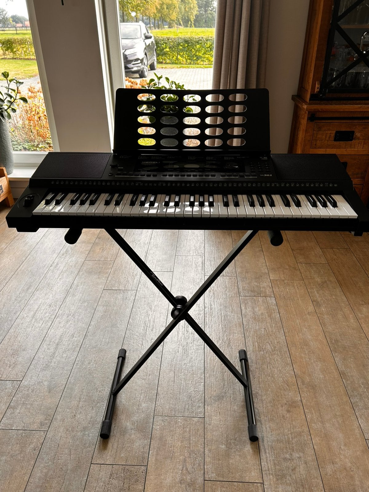 M361 keyboard medeli incl. Standaard, Muziek en Instrumenten, Ophalen, 61 toetsen, Zo goed als nieuw, Medeli