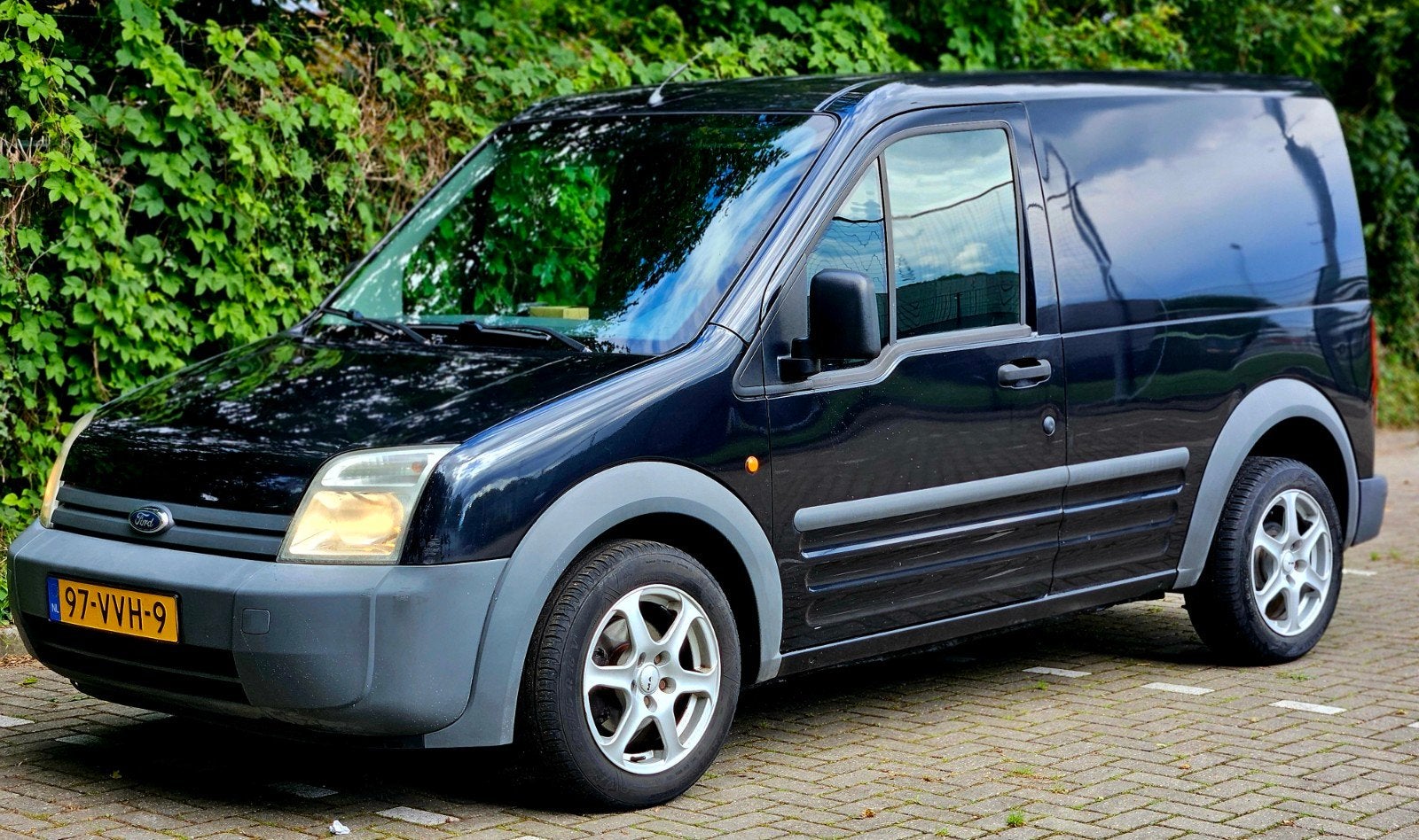 Ford Transit Connect 1.8 Tdci 2008/Airco/Trekhaak, Voorwielaandrijving, Stof, 74 pk, 4 cilinders