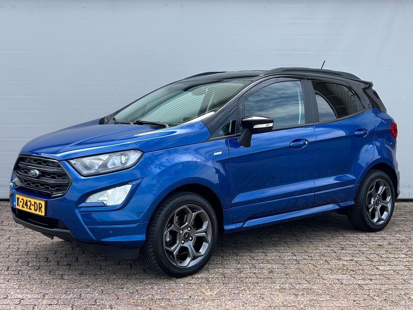 Ford ECOSPORT 1.0 EcoBoost | ST-Line Black | Dealeronderhoud, Auto's, 125 pk, Gebruikt, Ecosport, Blauw