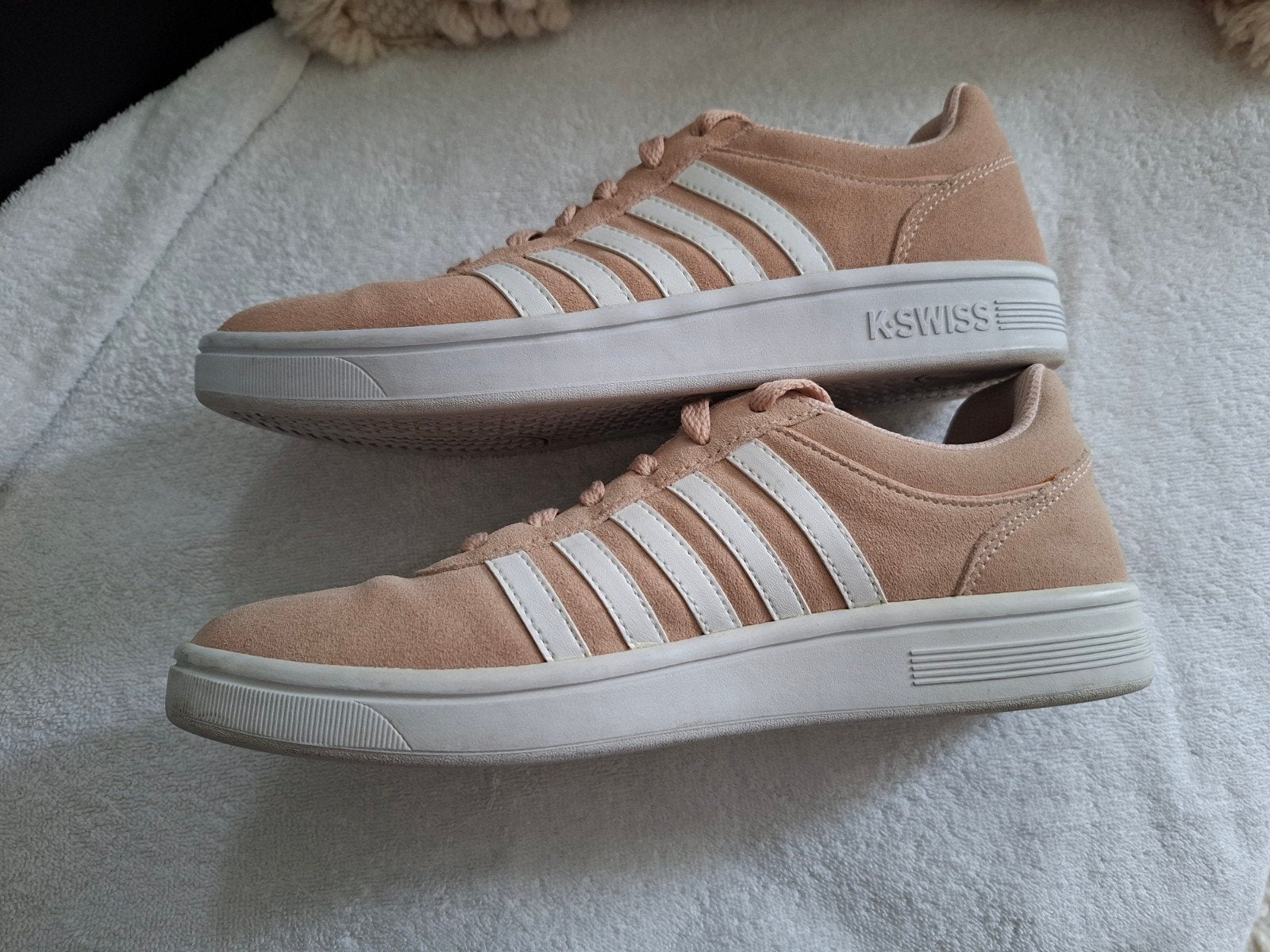 K-Swiss sneakers roze - Maat 41 (valt als 40), Ophalen of Verzenden, K-Swiss, Roze, Sneakers of Gympen