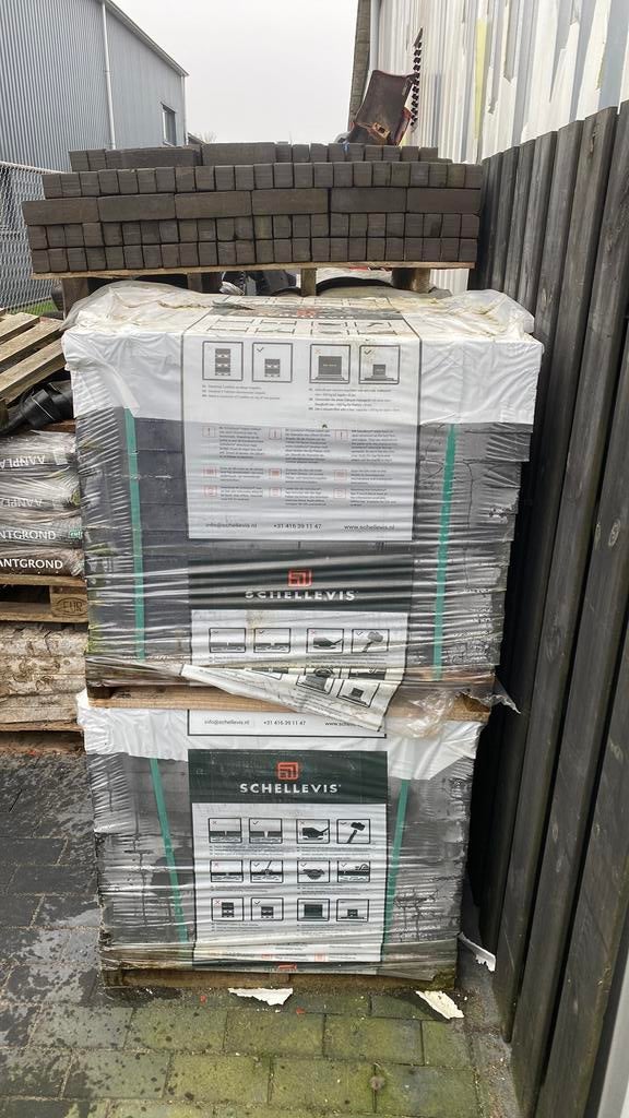 Te koop tegels 80x40x5 nieuw, Ophalen, Minder dan 20 cm, Zo goed als nieuw, Minder dan 5 m²