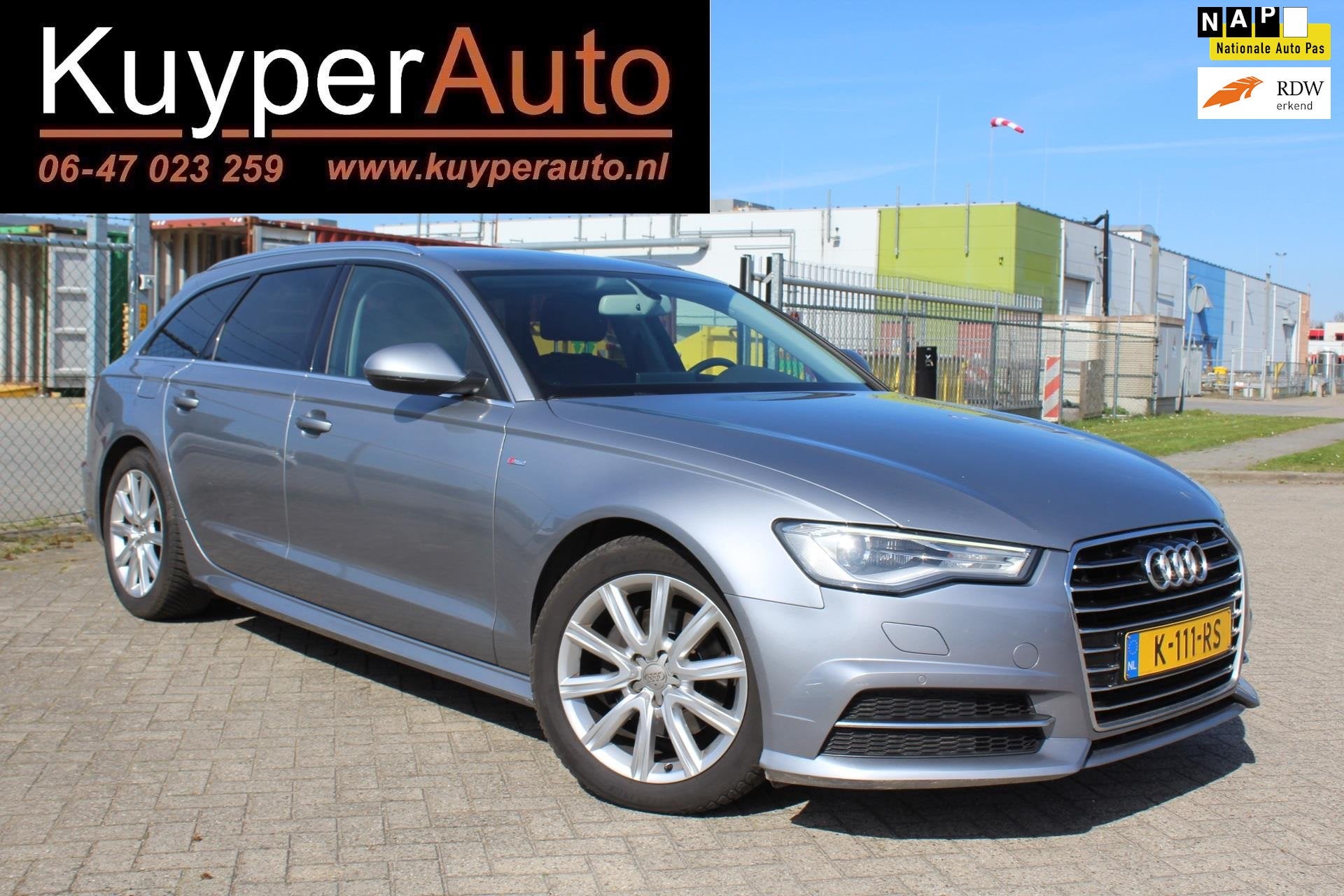 Audi A6 Avant 2.0 TDI ultra S Edition AUTOMAAT vol leder mul, Auto's, Audi, Euro 6, 23 km/l, Leder, Diesel