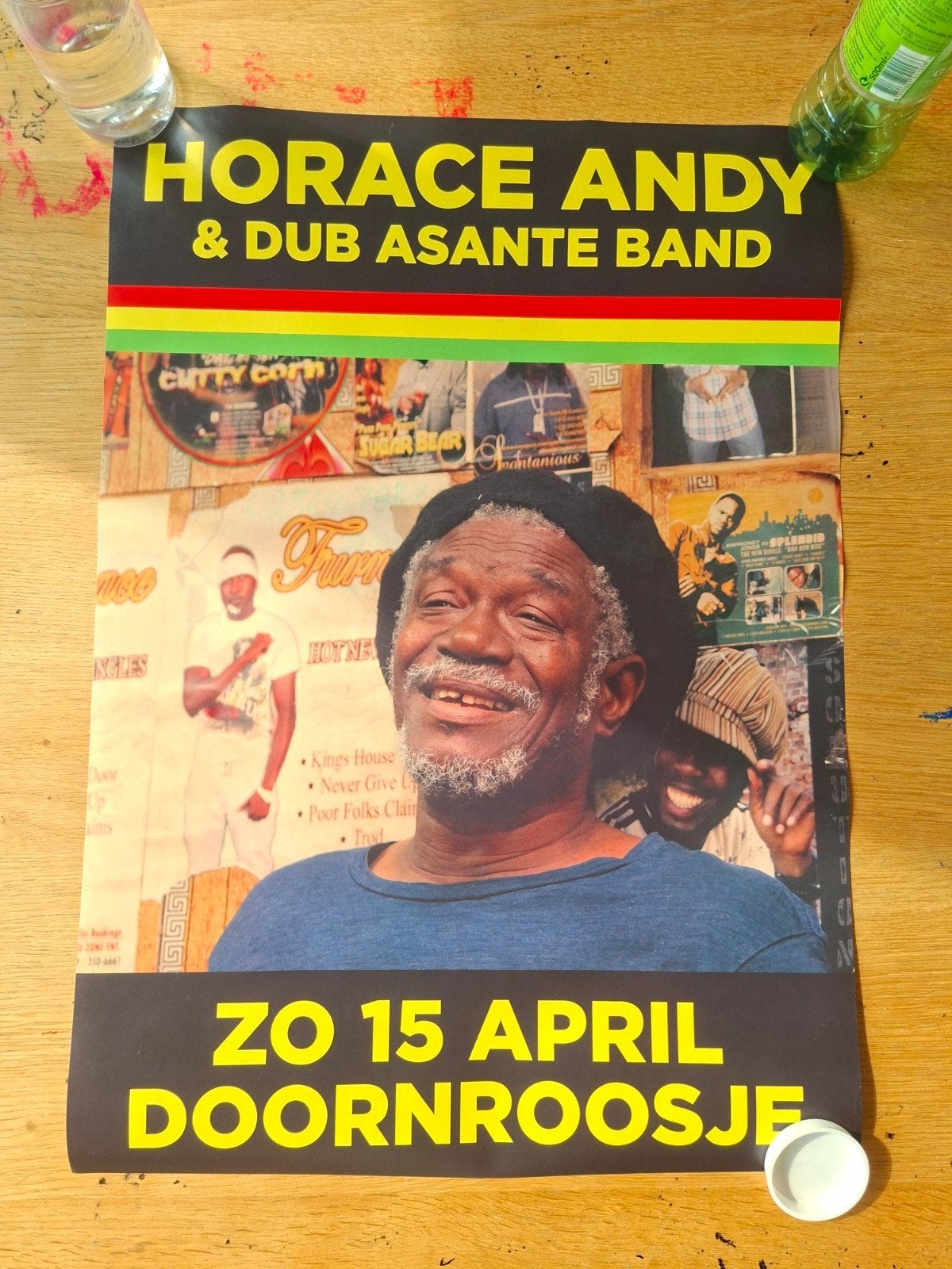 Reggae: Horace Andy in Nijmegen 15-04-2018, Rechthoekig Staand, Nieuw, Ophalen of Verzenden, A1 t/m A3