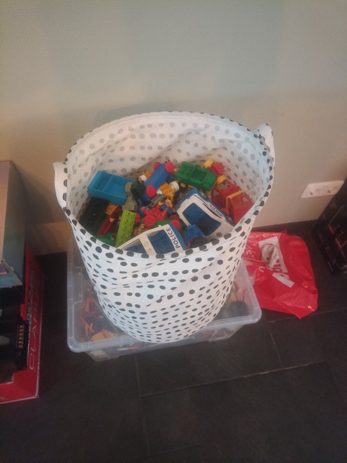 zak duplo zo 5/6 kilo, Ophalen of Verzenden, Zo goed als nieuw, Complete set, Duplo