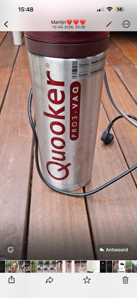 Quooker, 1 tot 2 liter, Ophalen