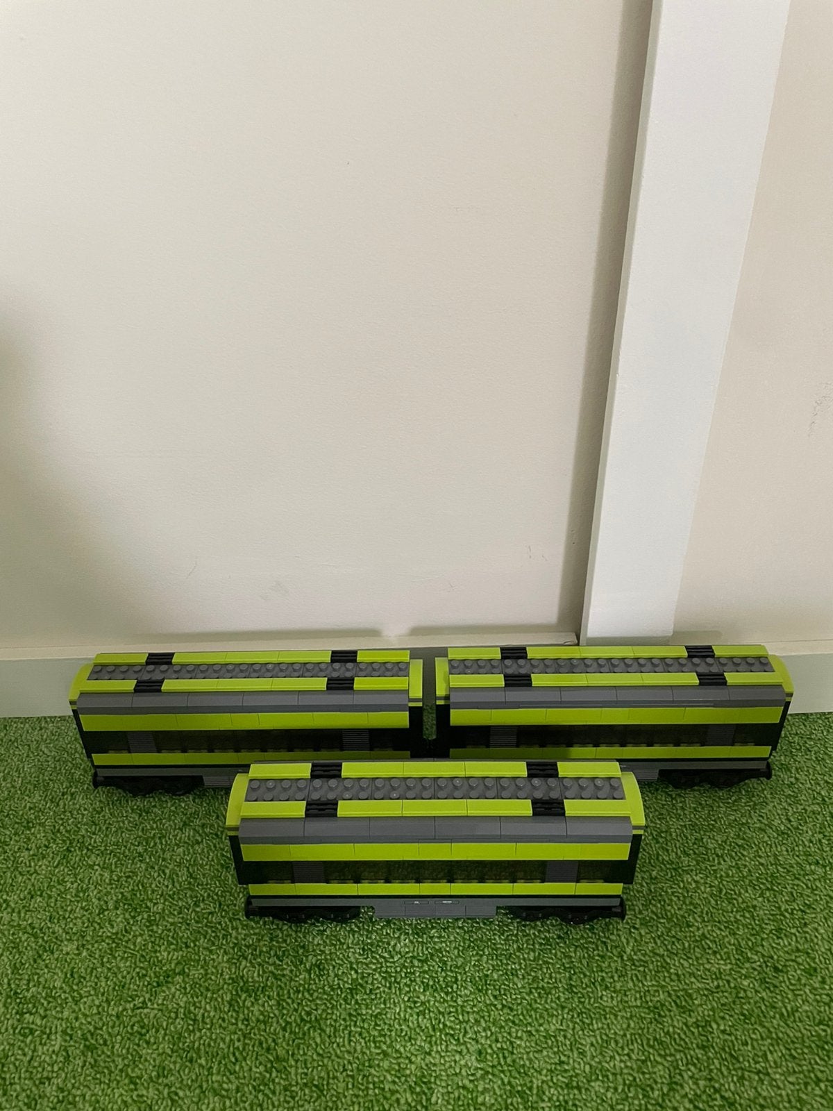 Lego MOC wagons. 3 stuks., Ophalen of Verzenden, Zo goed als nieuw
