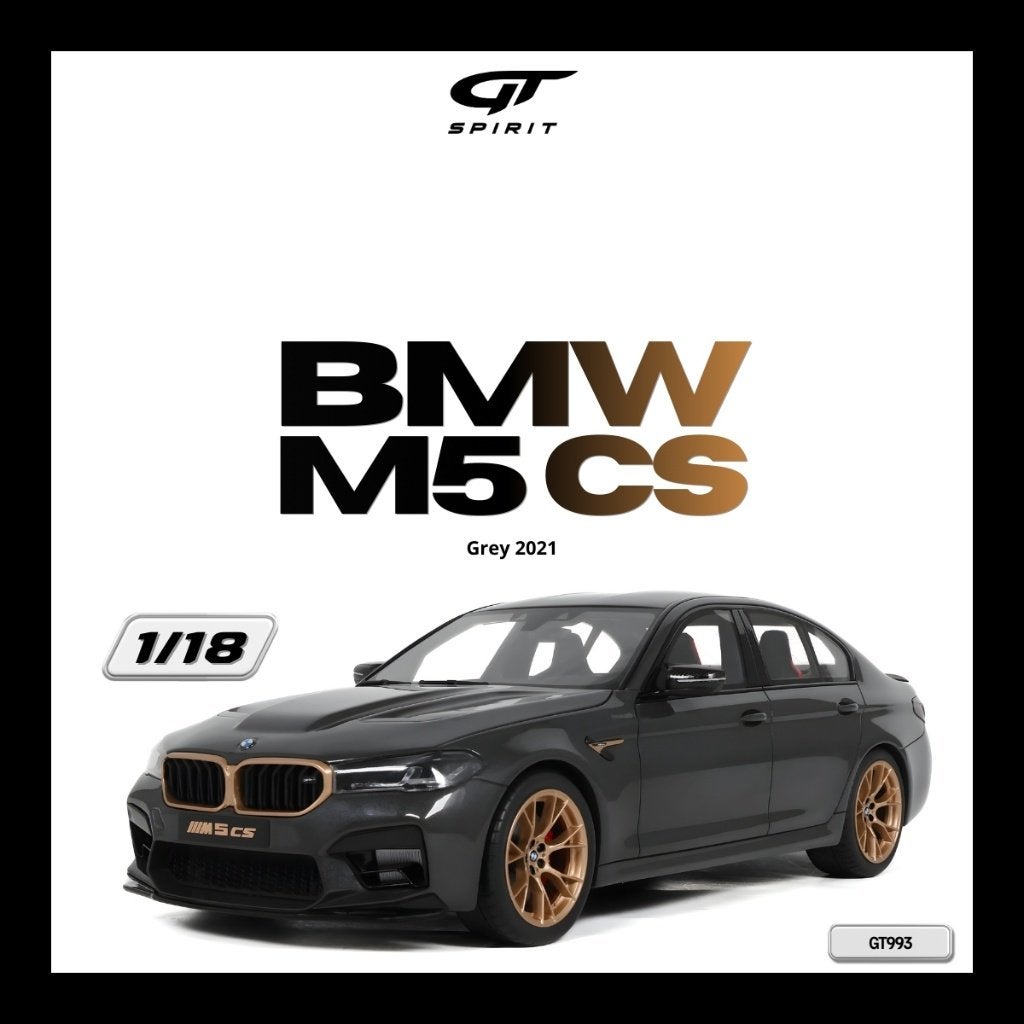 BMW M5 CS Brands Hatch Grey Metallic 2021 / GTS Models, Hobby en Vrije tijd, Modelauto's | 1:18, Overige merken, Rue de L' Ecusson 2, 56120 Josselin France