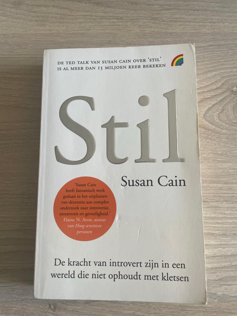Stil - De kracht van introvert zijn door Susan Cain, Ophalen of Verzenden, Gelezen, Nederland