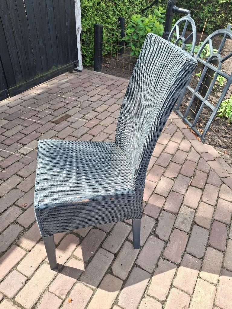 Stoel, Huis en Inrichting, Stoelen, Ophalen, Gebruikt, Grijs, Vijf, Zes of meer stoelen