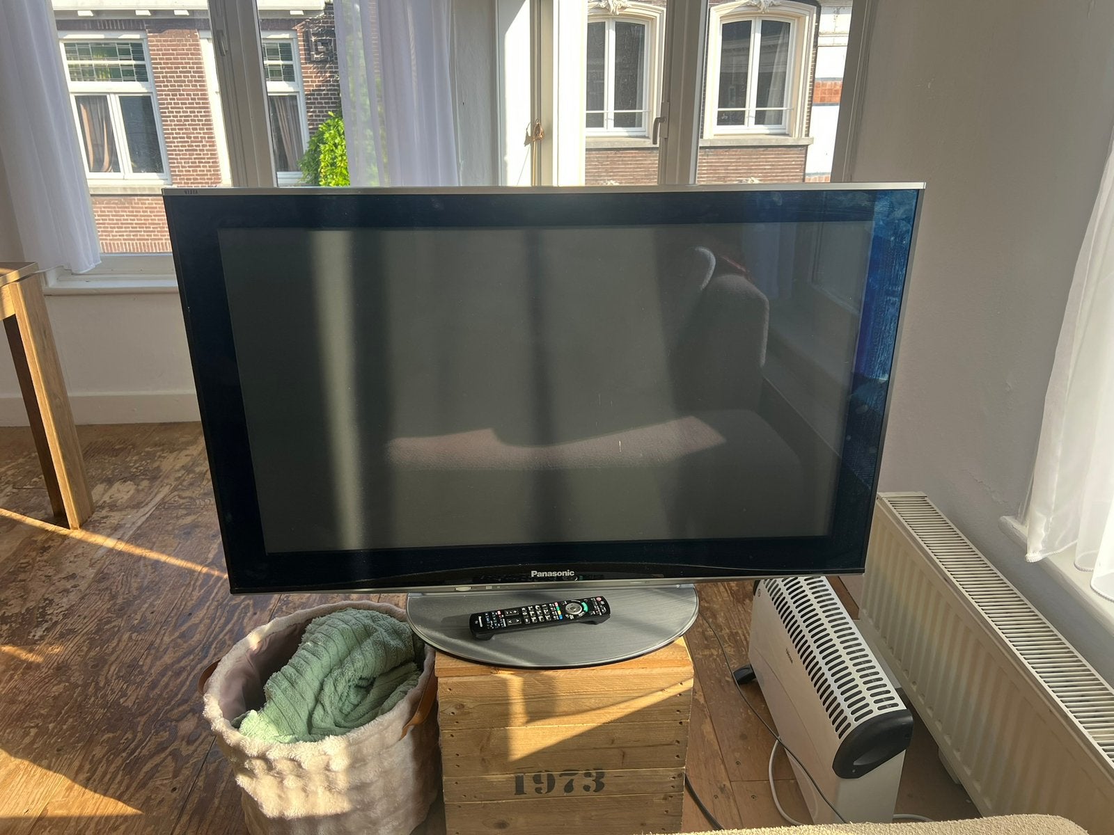 Panasonic TX-P42V10E plasma televisie van 42 inch, Audio, Tv en Foto, Ophalen, Panasonic, 50 Hz, Zo goed als nieuw