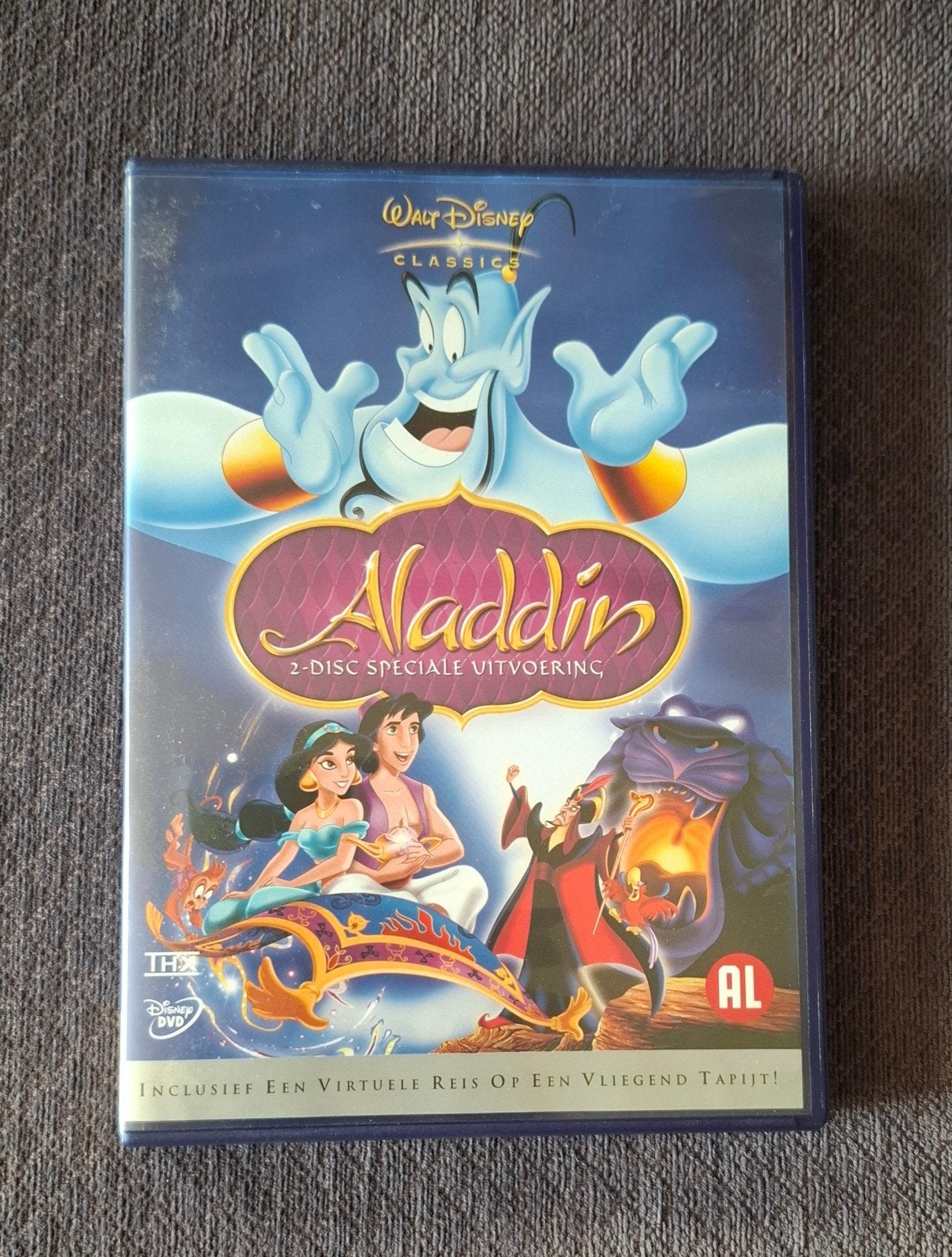 Aladdin - 2-Disc Speciale Uitvoering (Walt Disney Classics), Animatie, Nederlands, Inclusief doosje, Ophalen of Verzenden