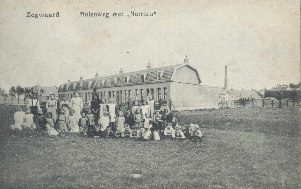 Zoetermeer Molenweg met Nutricia, Verzamelen, Verzenden, Ongelopen, Zuid-Holland