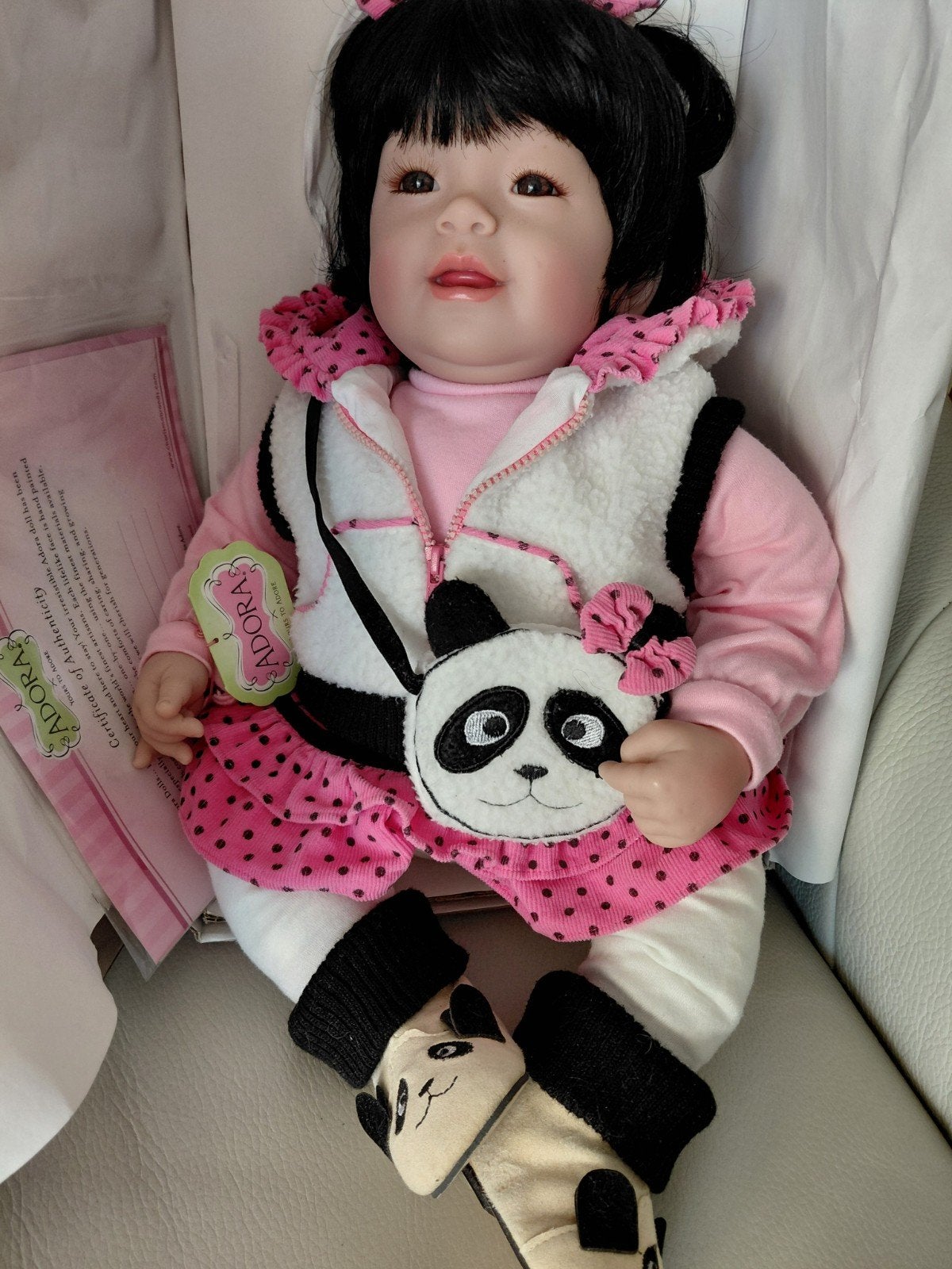 Adora Panda Fun Babypop - Zo goed als nieuw, Ophalen of Verzenden, Zo goed als nieuw, Babypop