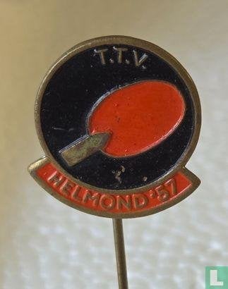 Speldje - Tafeltennisvereniging Helmond '57 - Helmond (1), Verzamelen, Speldjes, Pins en Buttons, Ophalen of Verzenden, Zo goed als nieuw