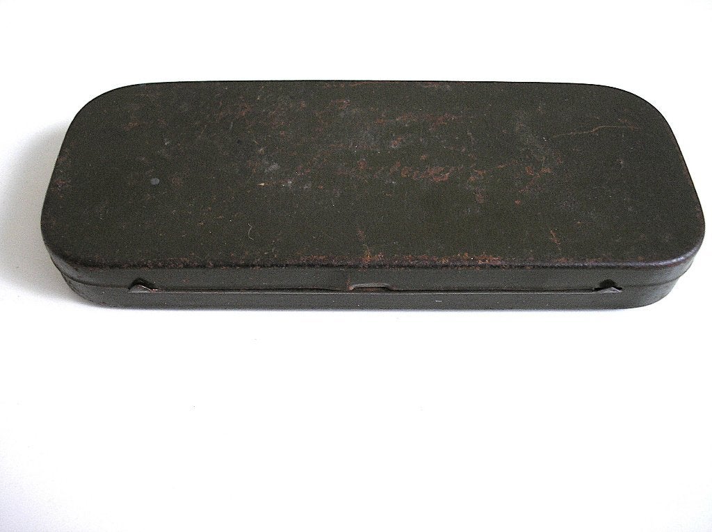 Brillenkoker zonnebril MG34/42 schutter (Schutzbrille), WH, Verzamelen, Verzenden, Duitsland, Overige typen