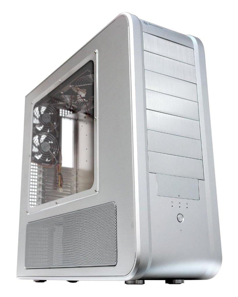 Silverstone Temjin TJ07S-W (Zilver) (Nieuw) (met Doos), Computers en Software, Computerbehuizingen, Ophalen of Verzenden, Nieuw